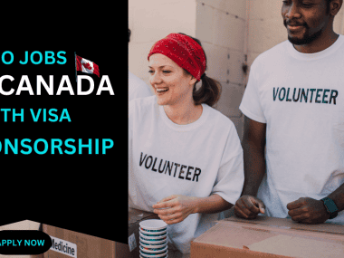 NGO JOBS IN CANADA WITH VISA SPONSORSHIP