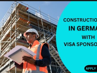 Construction jobs in Germany with visa sponsorship