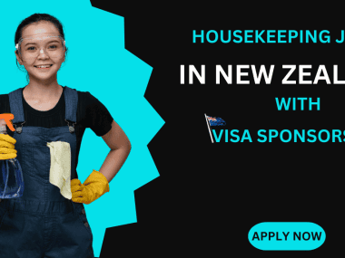 HOUSEKEEPING JOBS IN NEW ZEALAND WITH VISA SPONSORSHIP