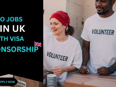 NGO jobs in UK with visa sponsorship