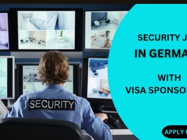 Security Jobs in Germany with visa sponsorship