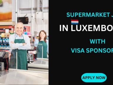 Supermarket jobs in Luxembourg with visa sponsorship