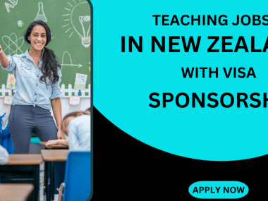 TEACHING JOBS IN NEW ZEALAND WITH VISA SPONSORSHIP