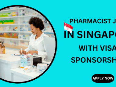 PHARMACIST JOBS IN SINGAPORE WITH VISA SPONSORSHIP